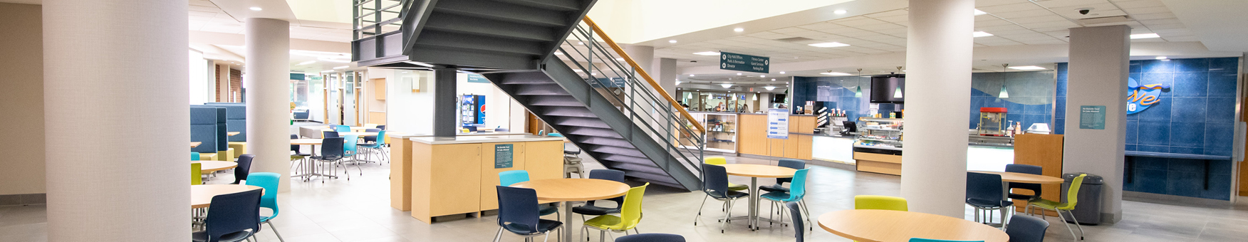 seating area of the cafe